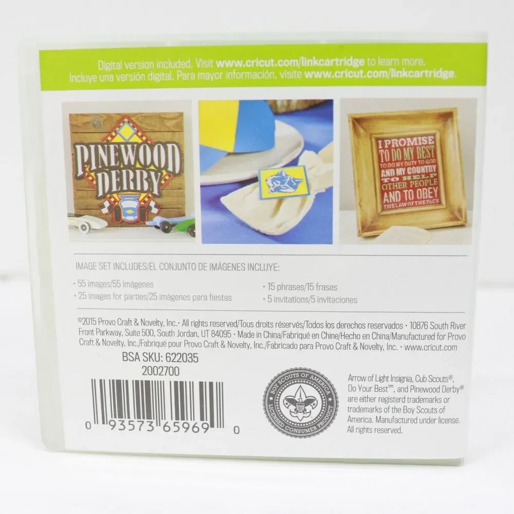 Cricut Cartridge Do Your Best For Cub Scouts BSA
